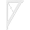 Ekena Millwork Artisan Architectural Grade PVC Bracket, 5/8"W X 7 1/2"D X 13"H BKTP01X07X13AR - alternate 3
